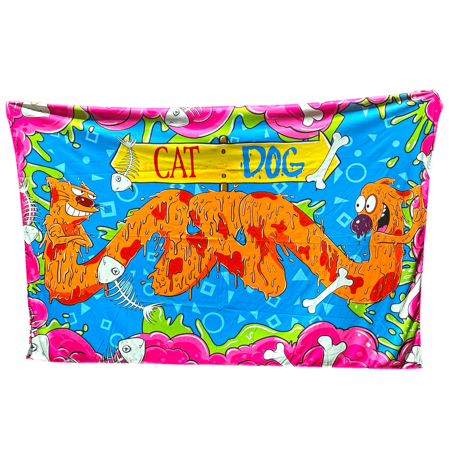 Cat Dog Tapestry