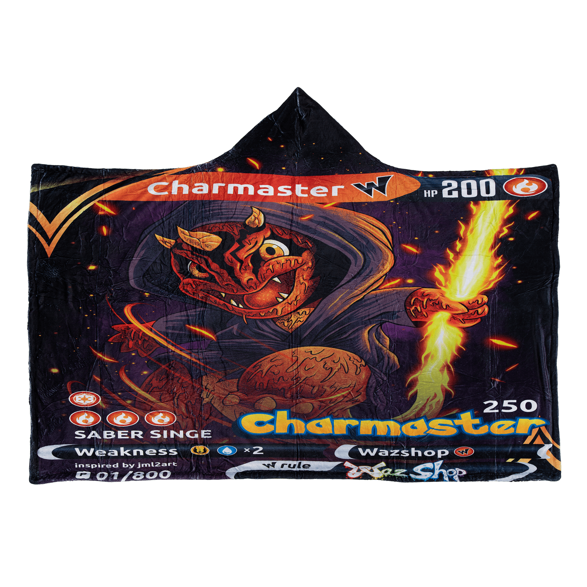 Charmaster Hooded Blanket