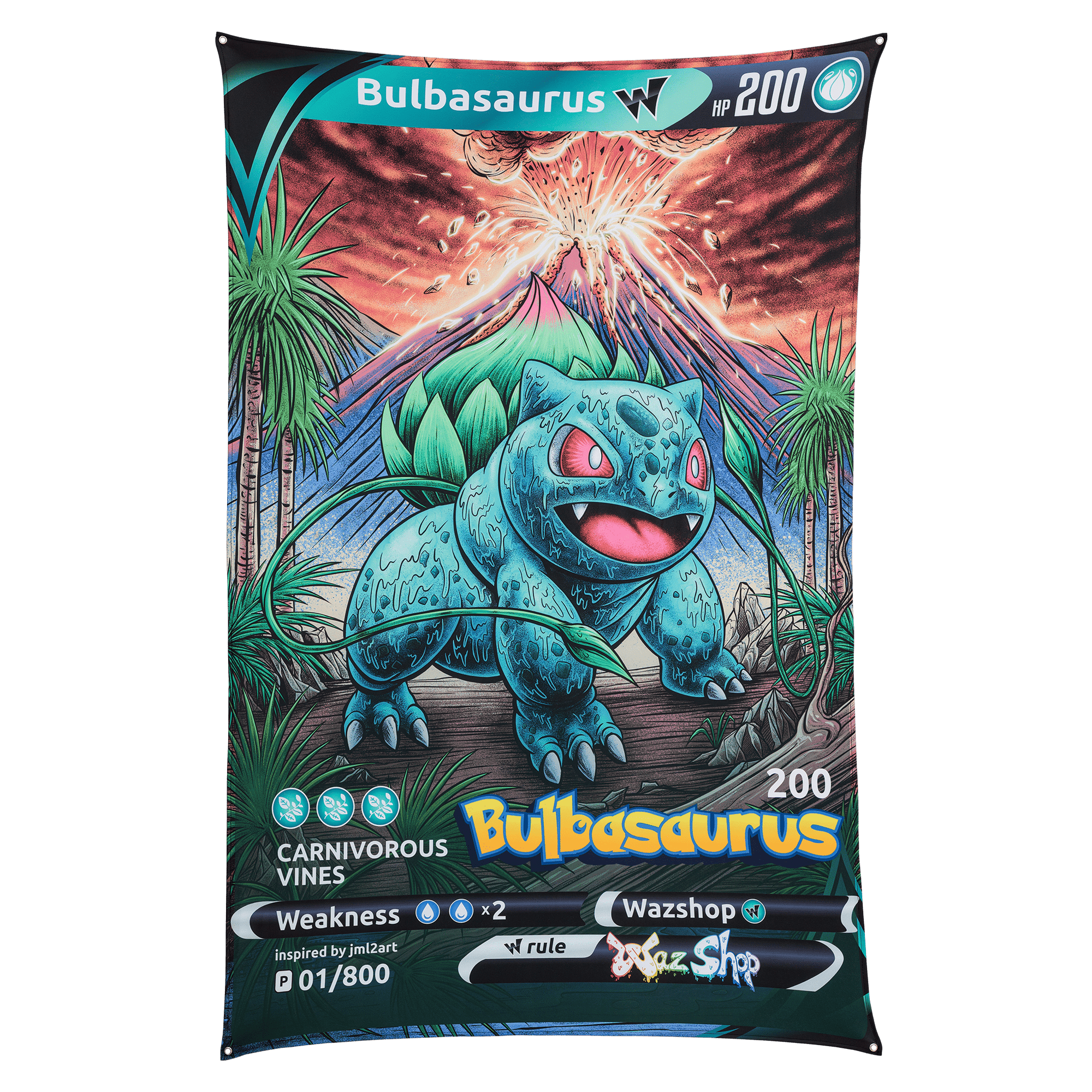 Bulbasaurus Tapestry