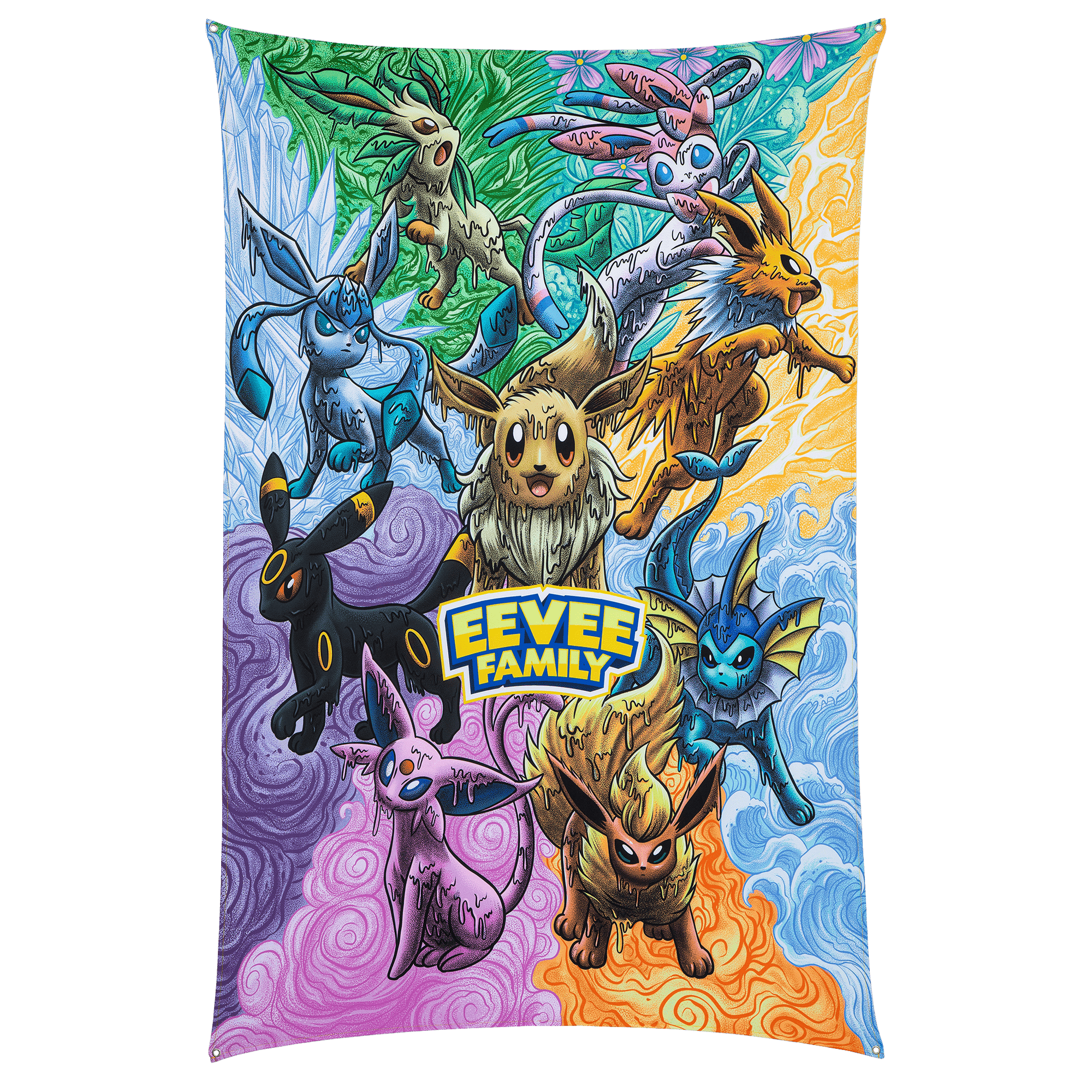 Eevee Evolutions Tapestry