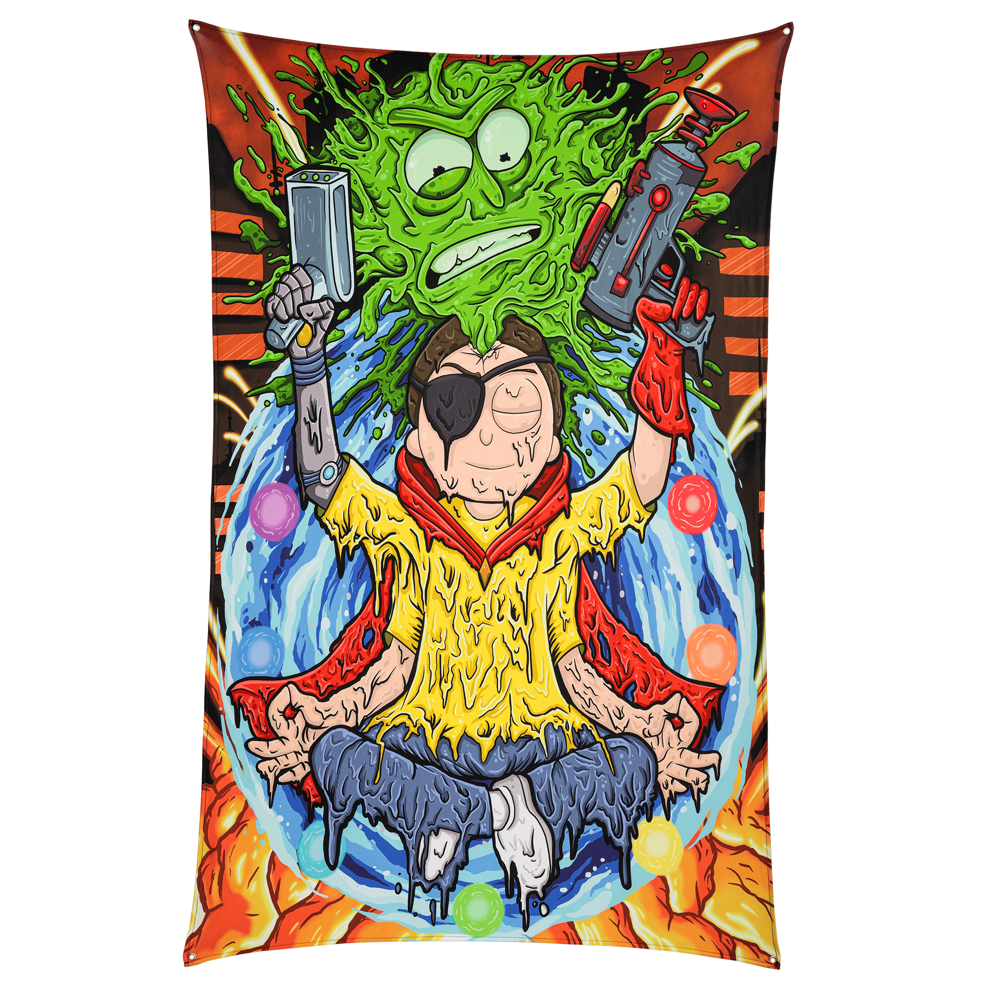 Evil Morty Tapestry