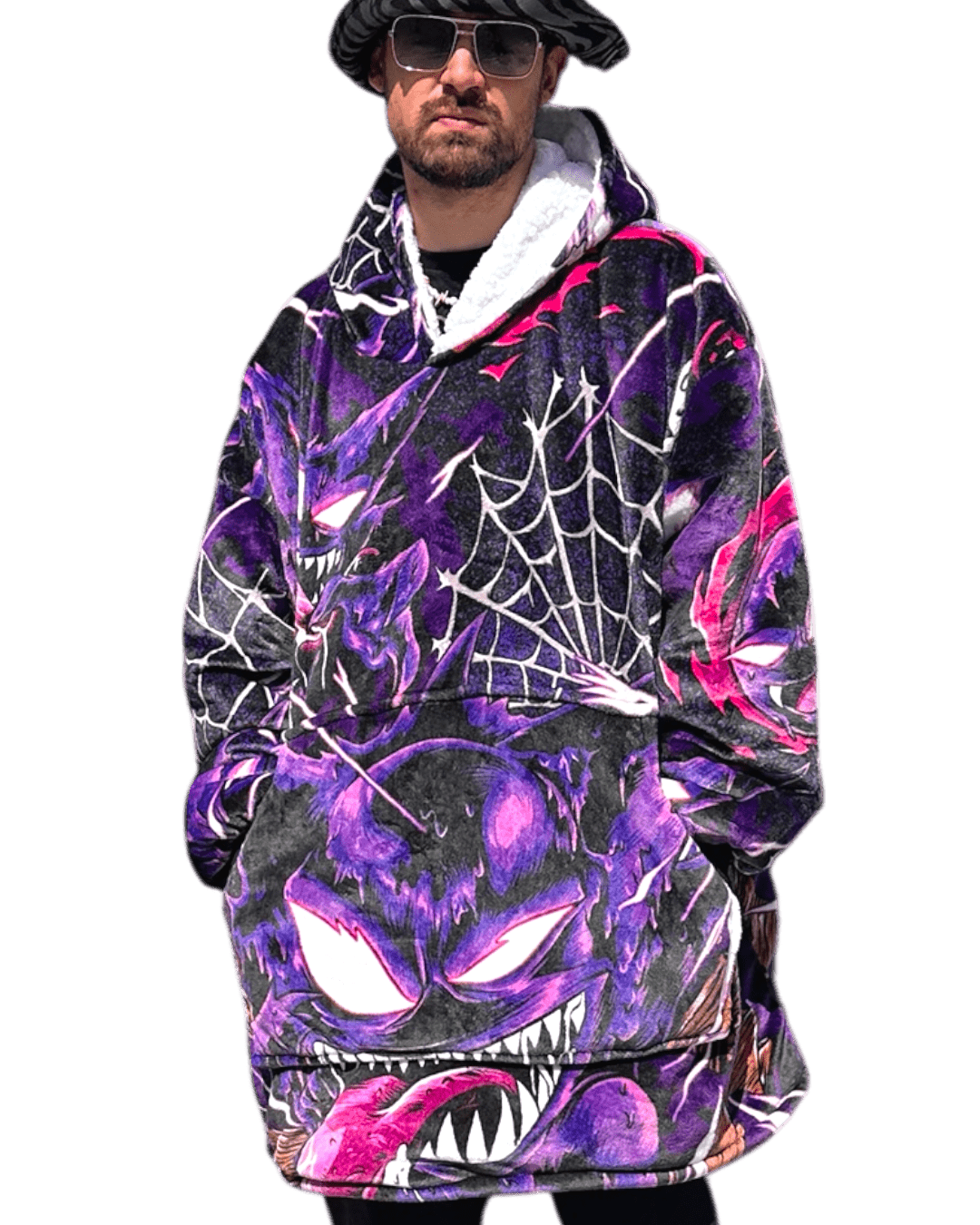 Gengar Hoodie Blanket *ALMOST SOLD OUT*