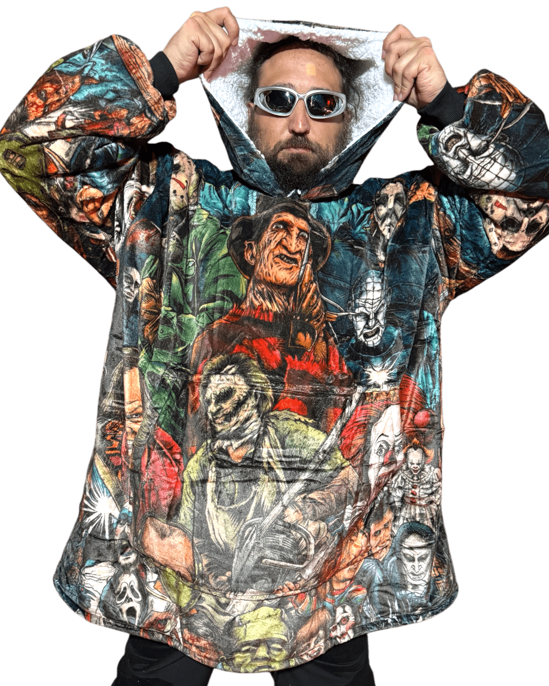 Horror Hoodie Blanket