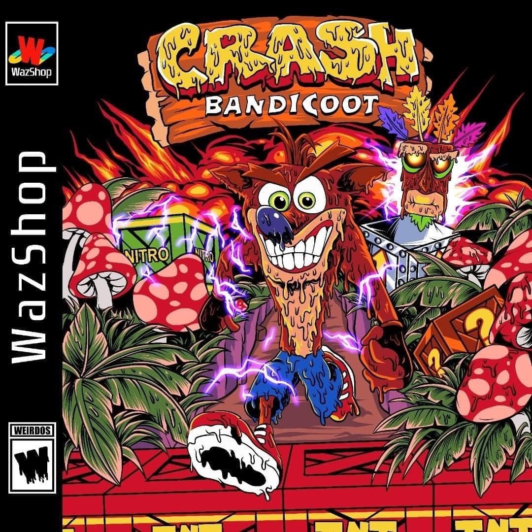 Crash Tapestry NEW DROP!