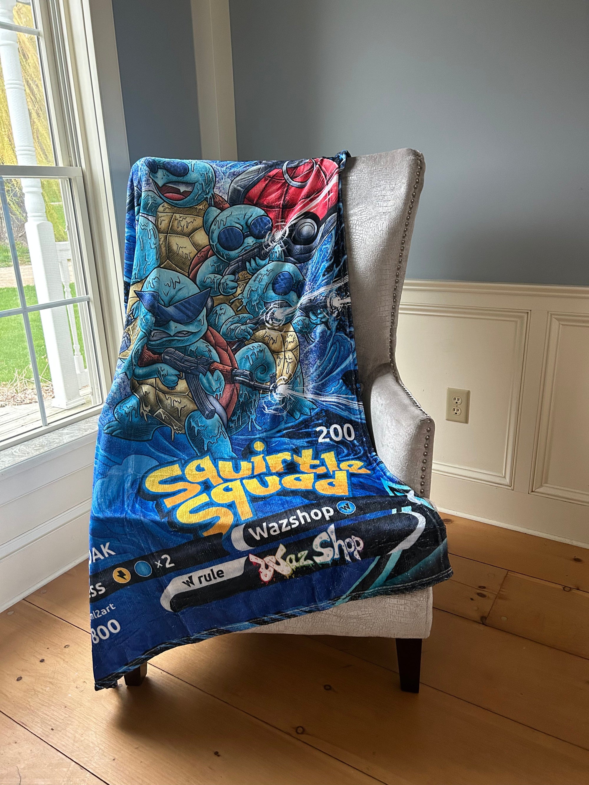 Squirtle Squad Blanket