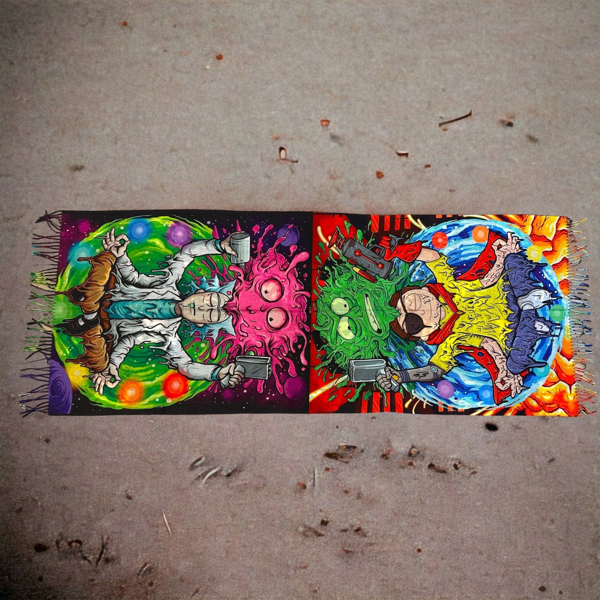 Rick & Morty Pashmina