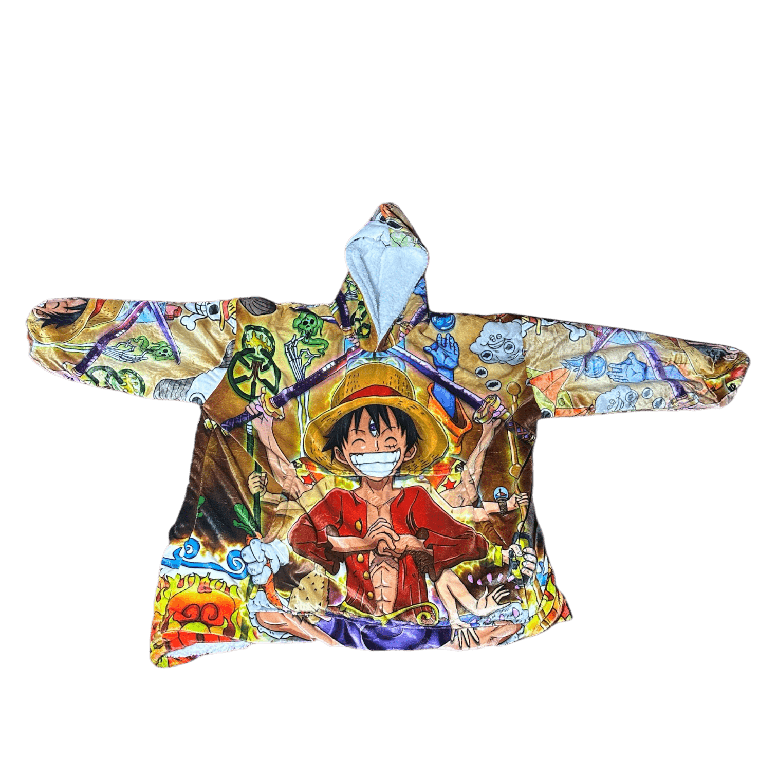 One Piece Hoodie Blanket