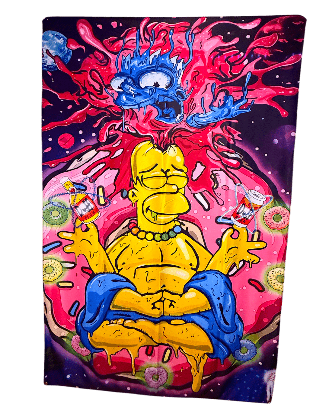 Meditating Homer Tapestry