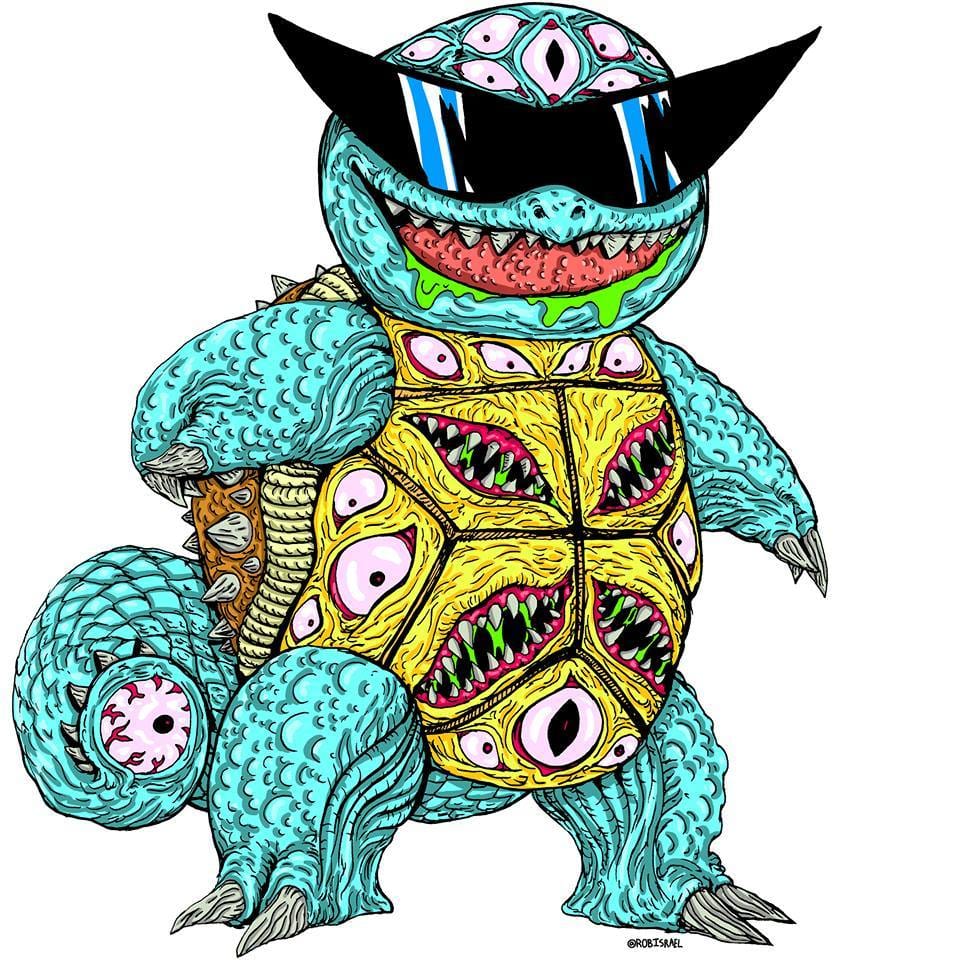 Monster Squirtle Pin