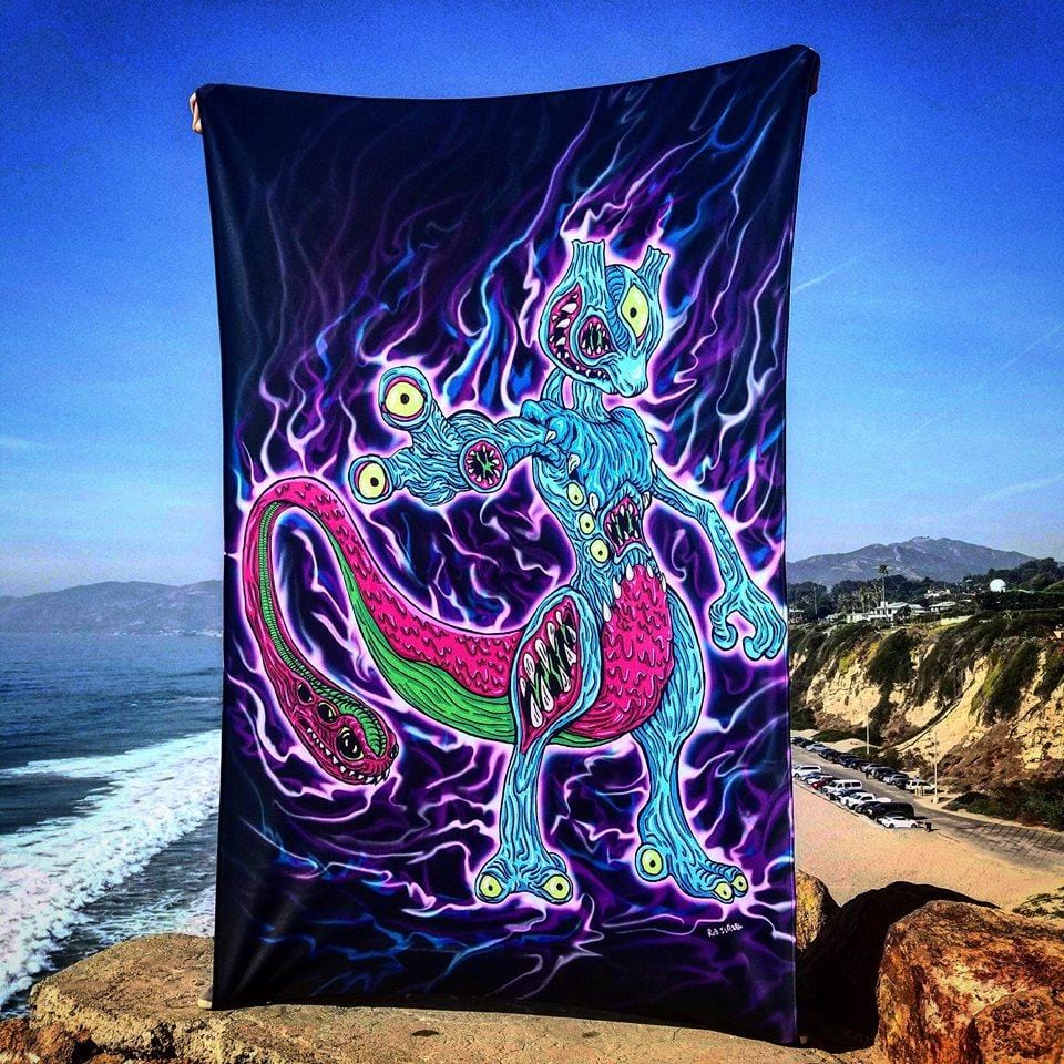 Monster Mewtwo Tapestry
