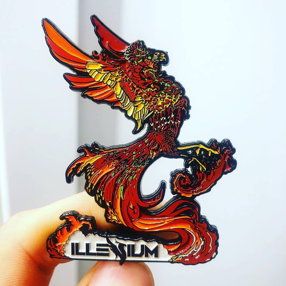 Illenium "Rise from the ashes" Pin