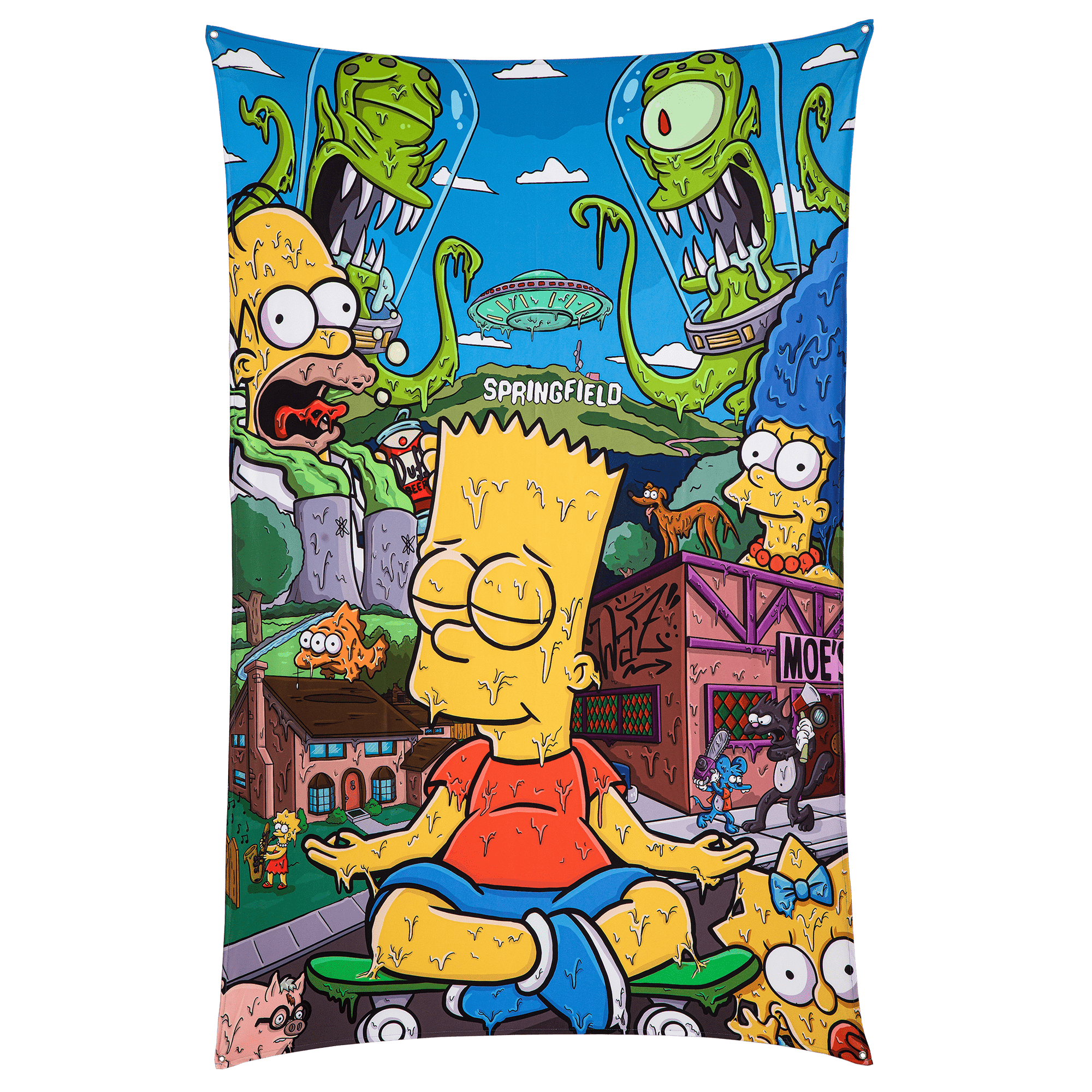 Melty Simpsonz Tapestry
