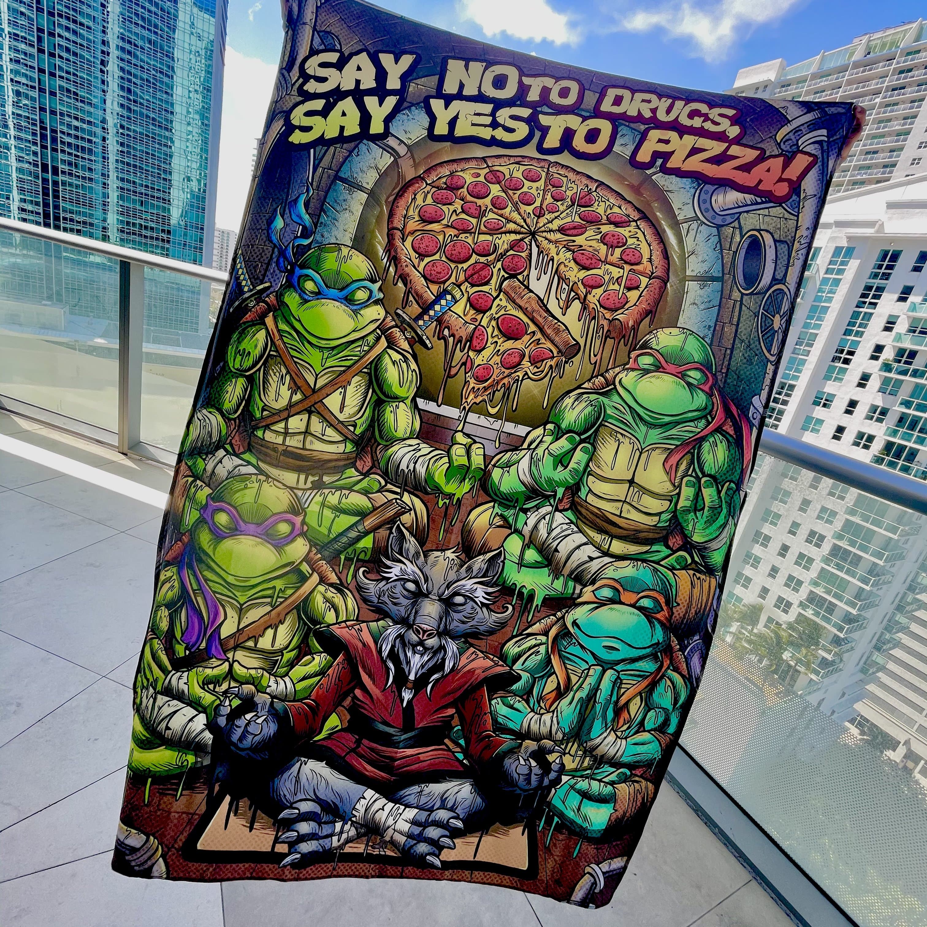 Ninja Turtles Tapestry JUST DROPPED!