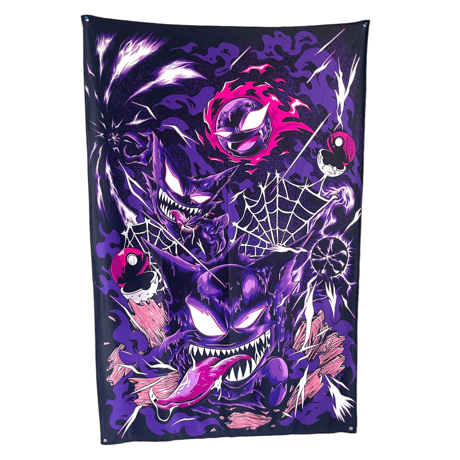 Gengar Evolutions Tapestry
