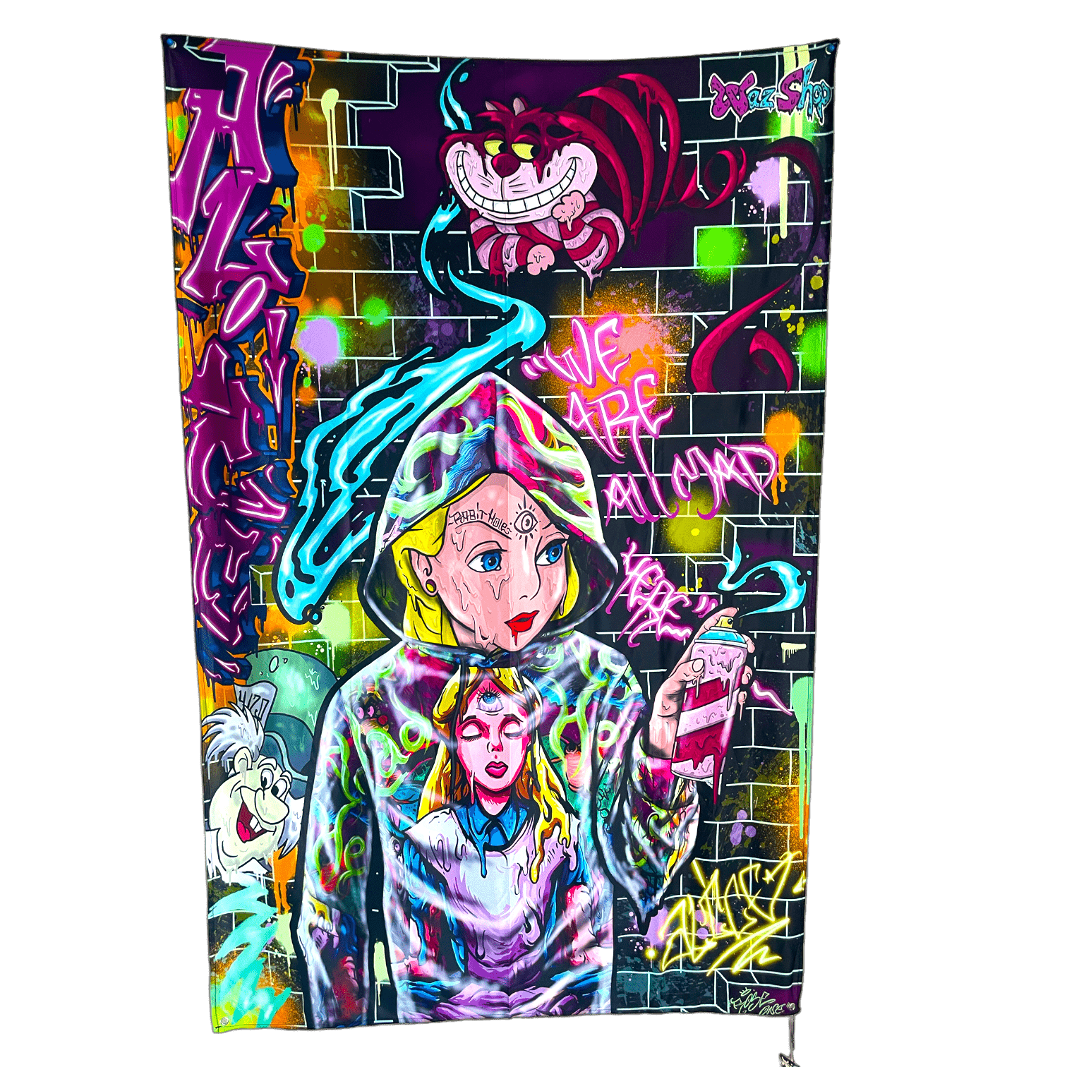 Gangster Alice Tapestry