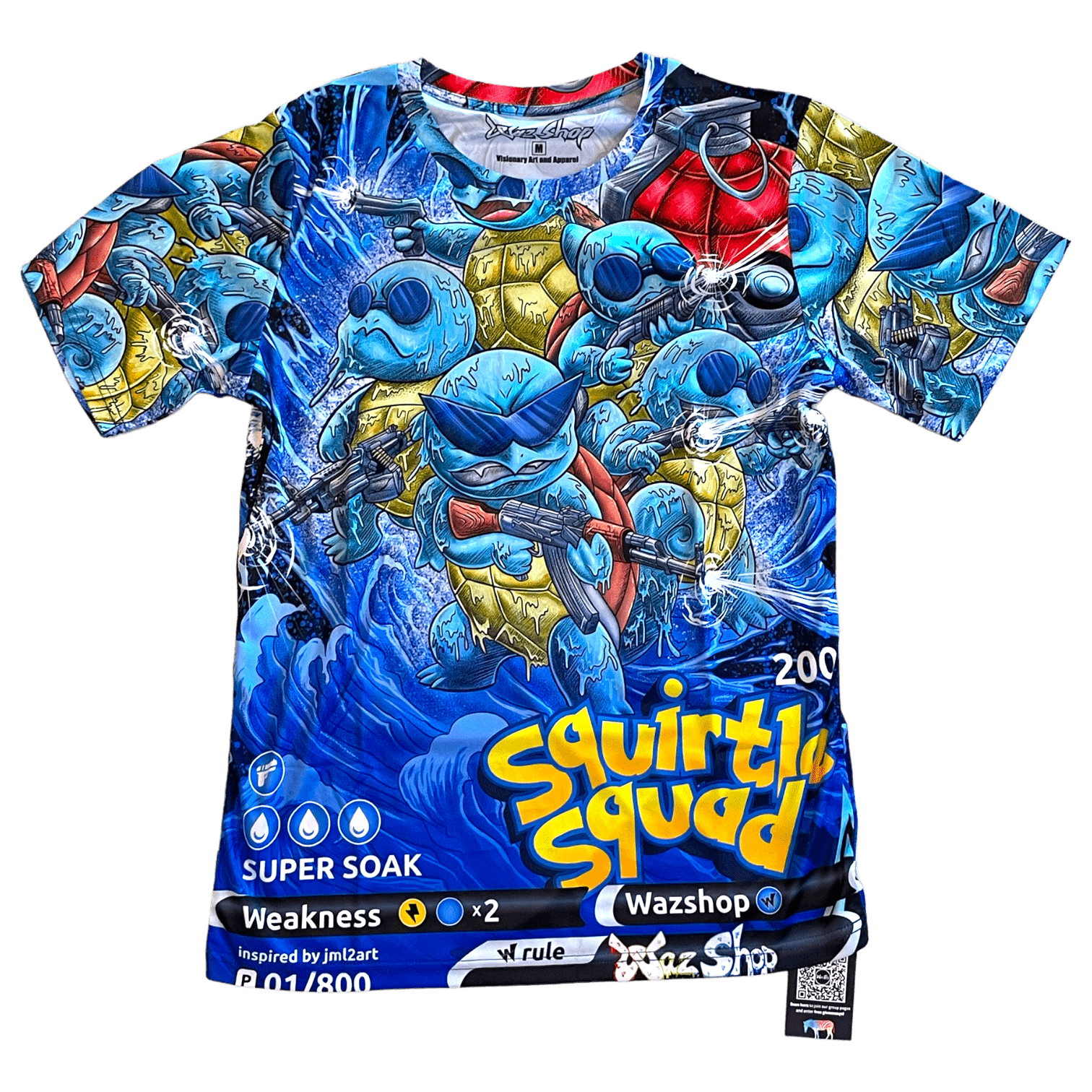 Squirtle Squad Shirt