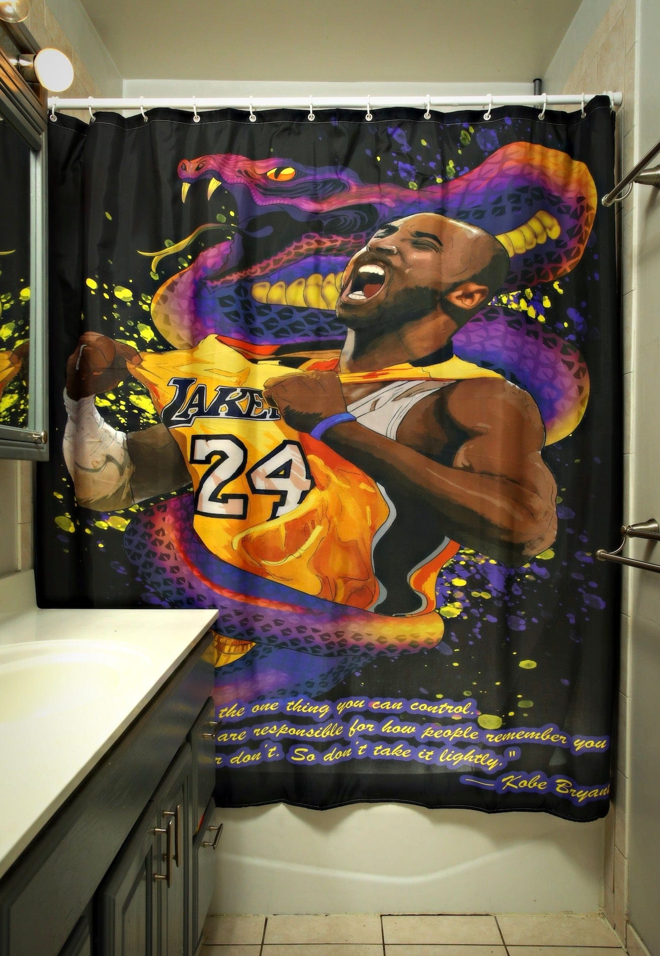 Mamba Shower Curtain