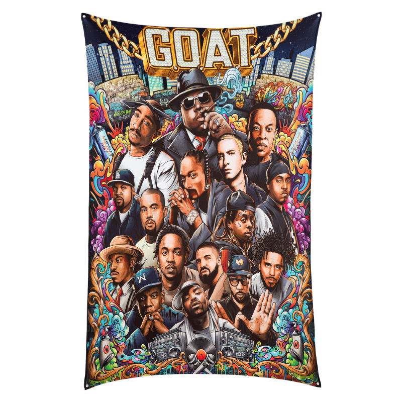 RAP LEGENDS TAPESTRY