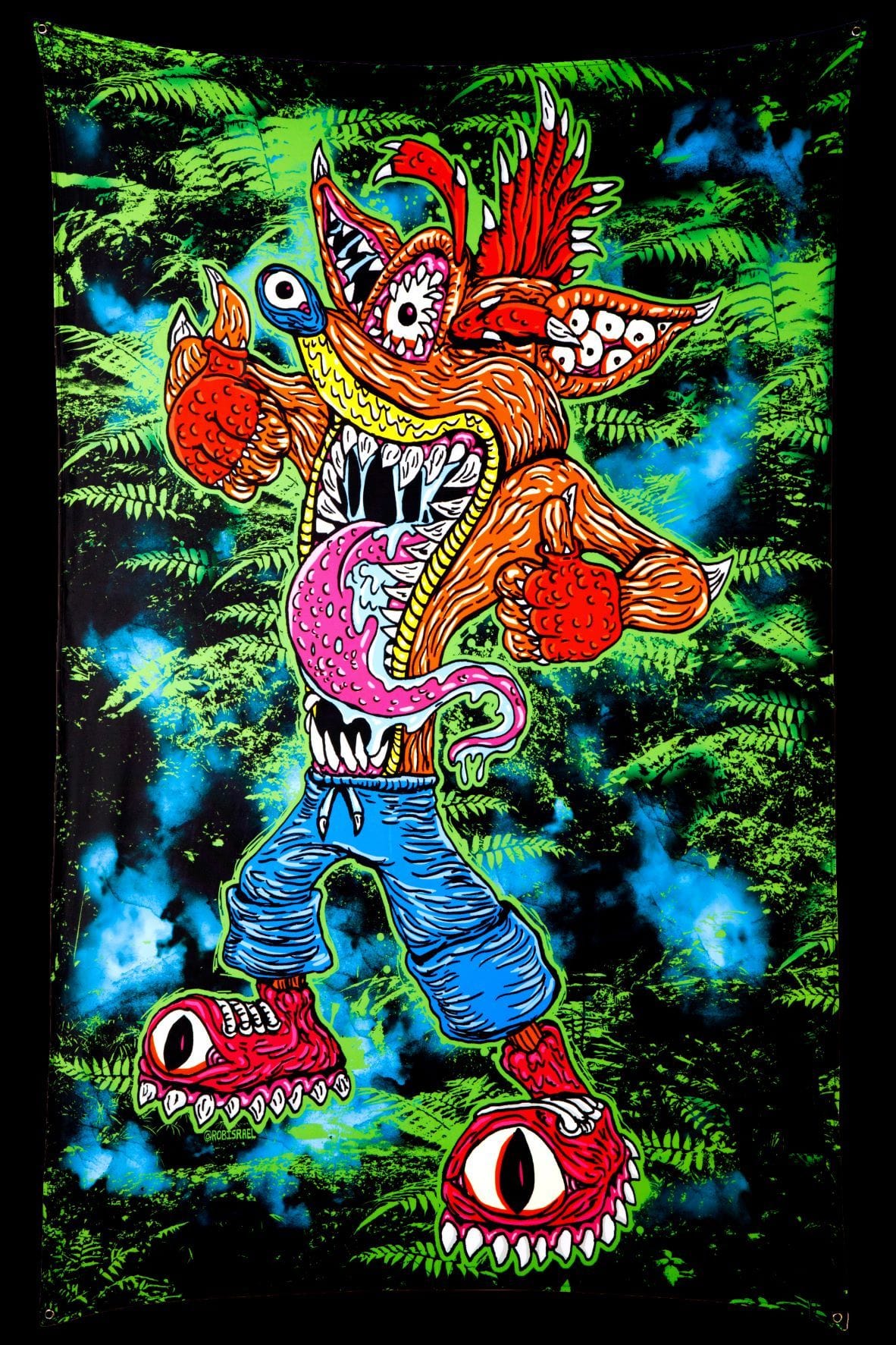 Monster Crash Bandicoot Tapestry
