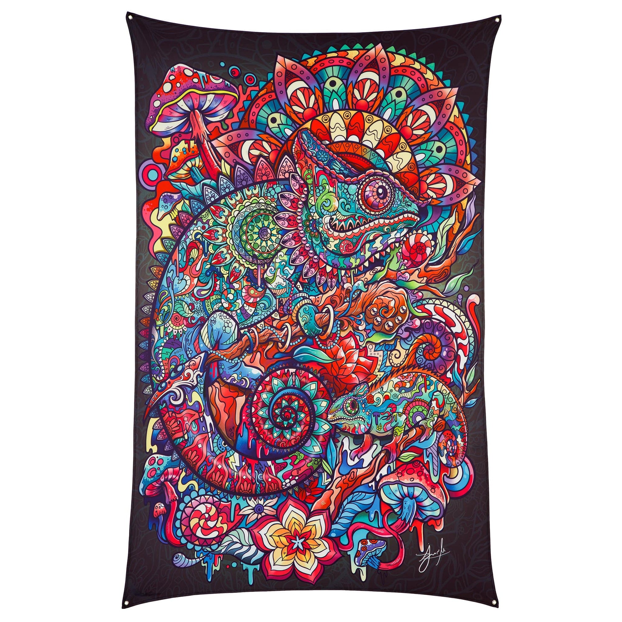 Chameleon Tapestry
