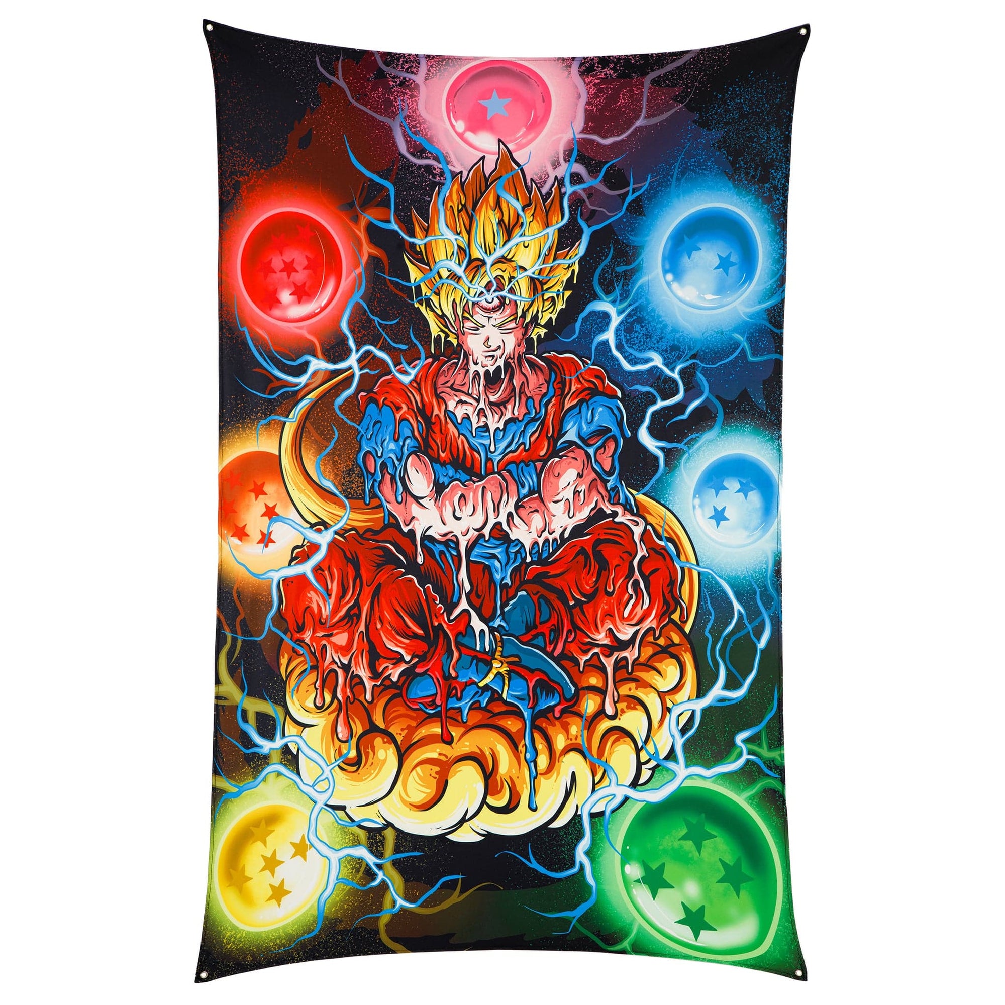 Meditating Goku Tapestry