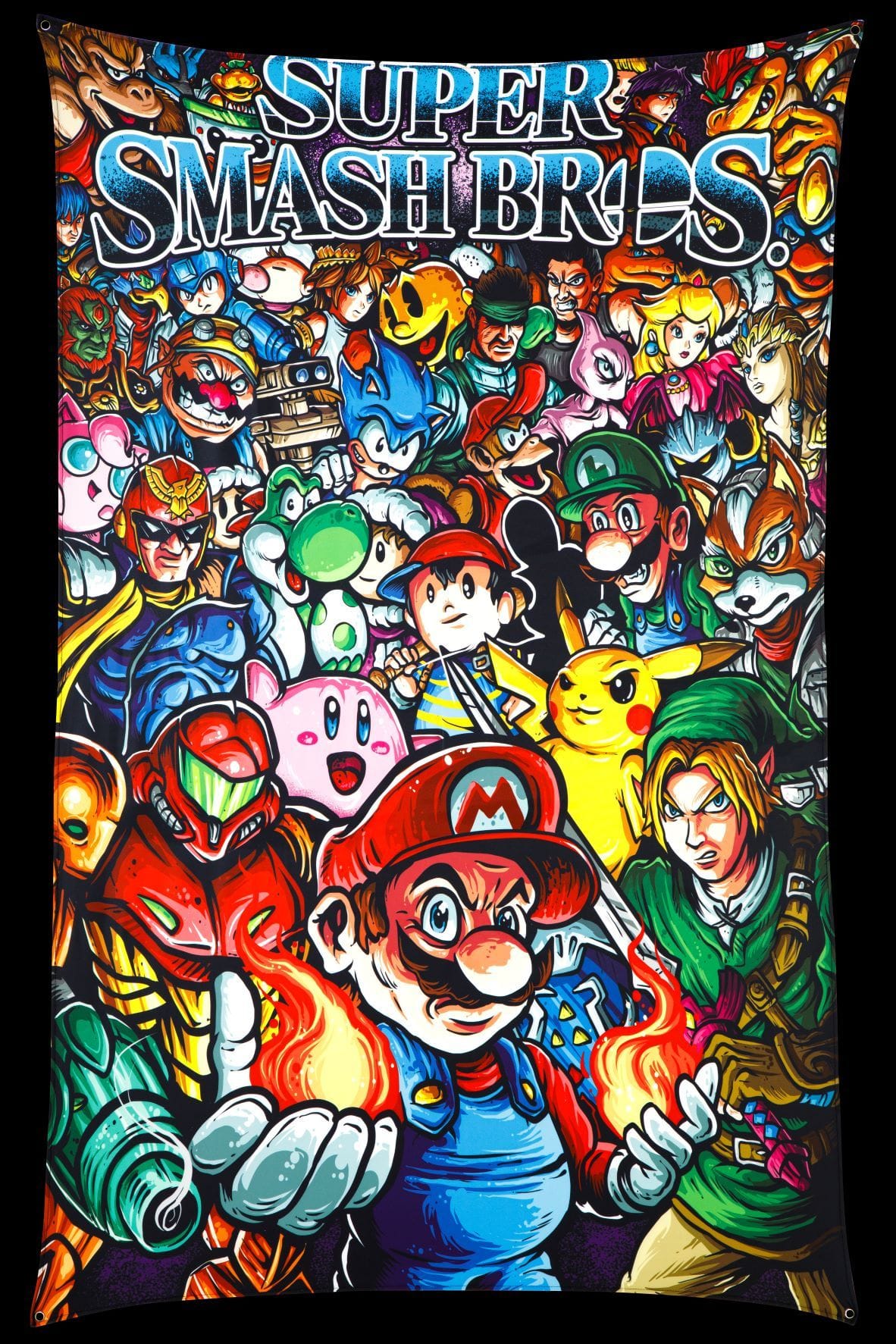 Super Smash Bros Tapestry