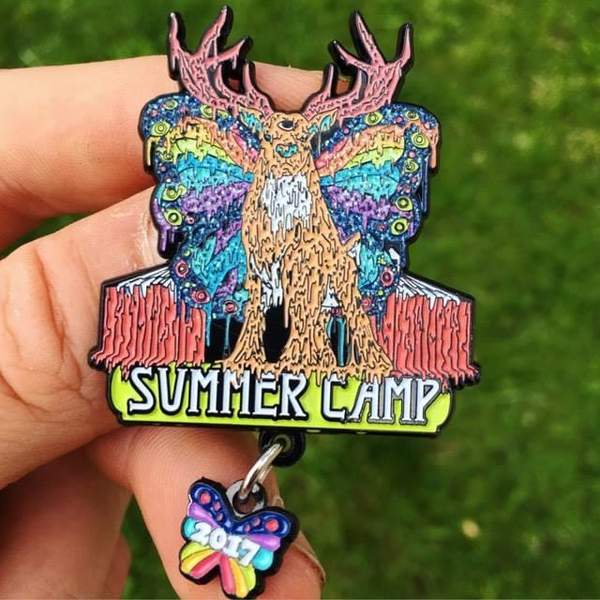 Summer Camp Melting Butter-Deer Pin