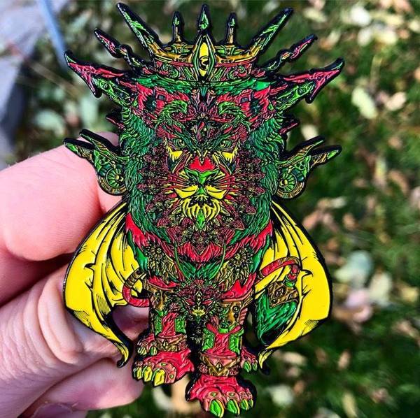 The King of Dreams Pin Rasta