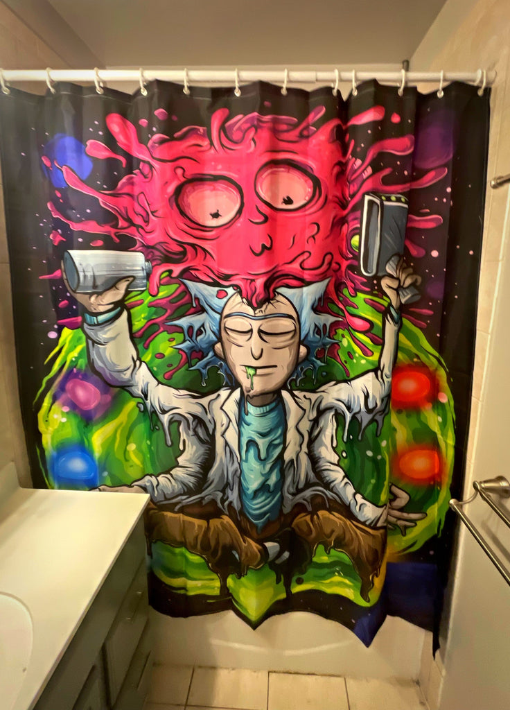 Woke Rick Shower Curtain
