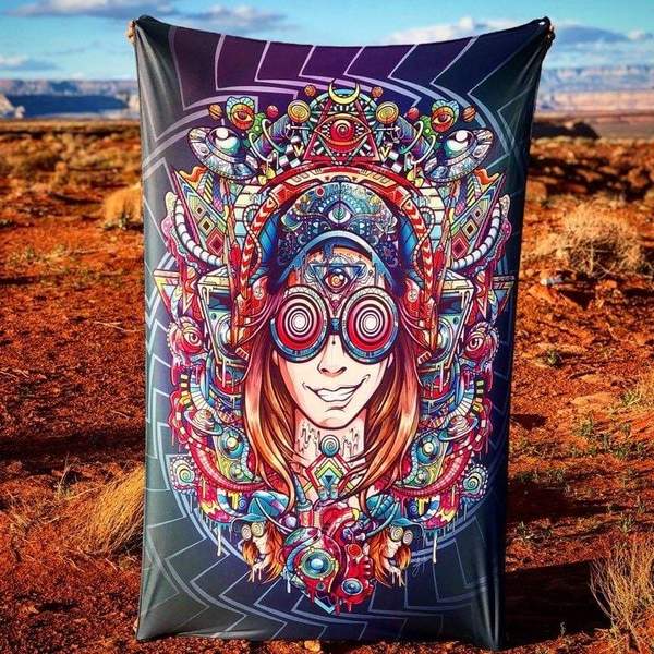 Space Mom Tapestry