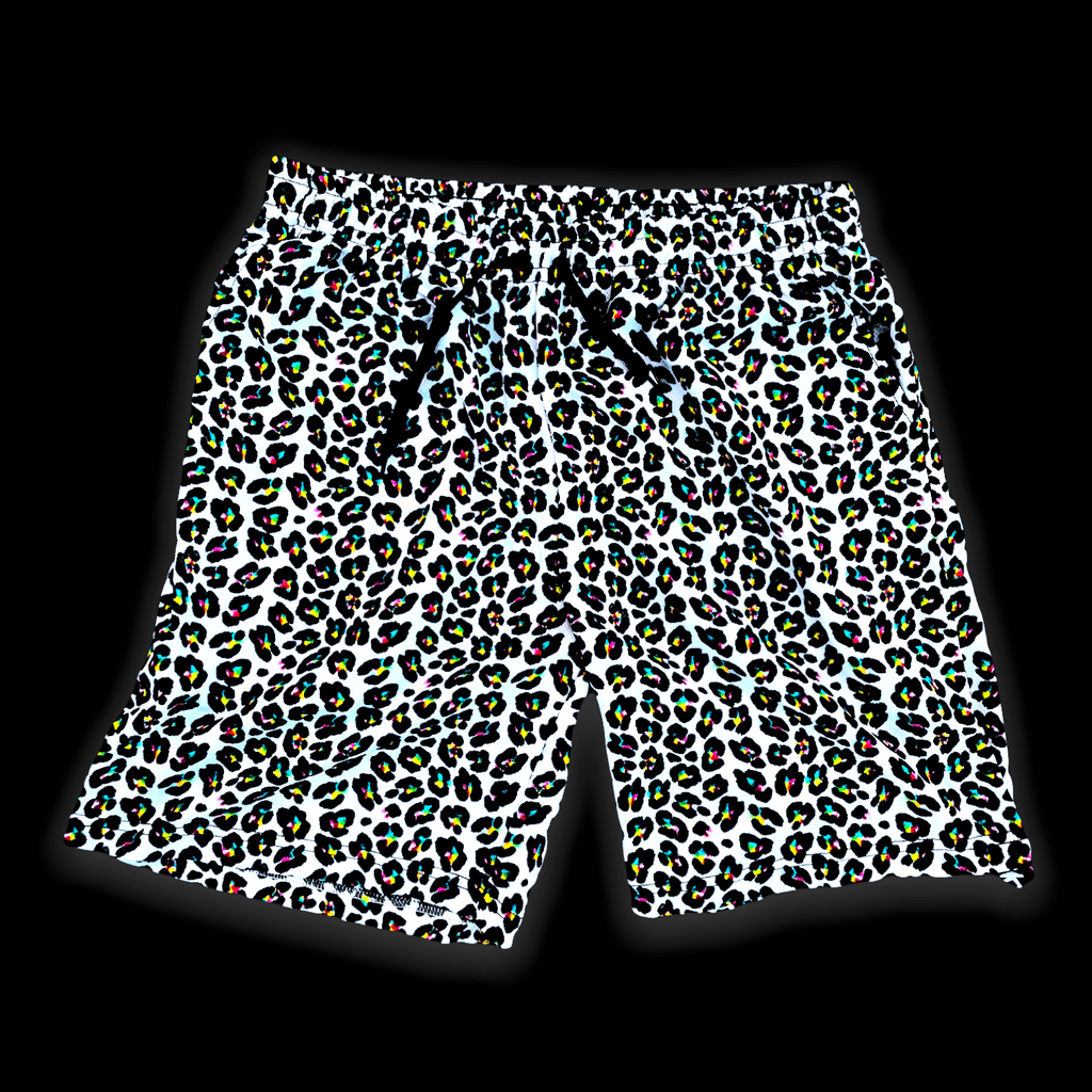 Rainbow Cheetah Shorts