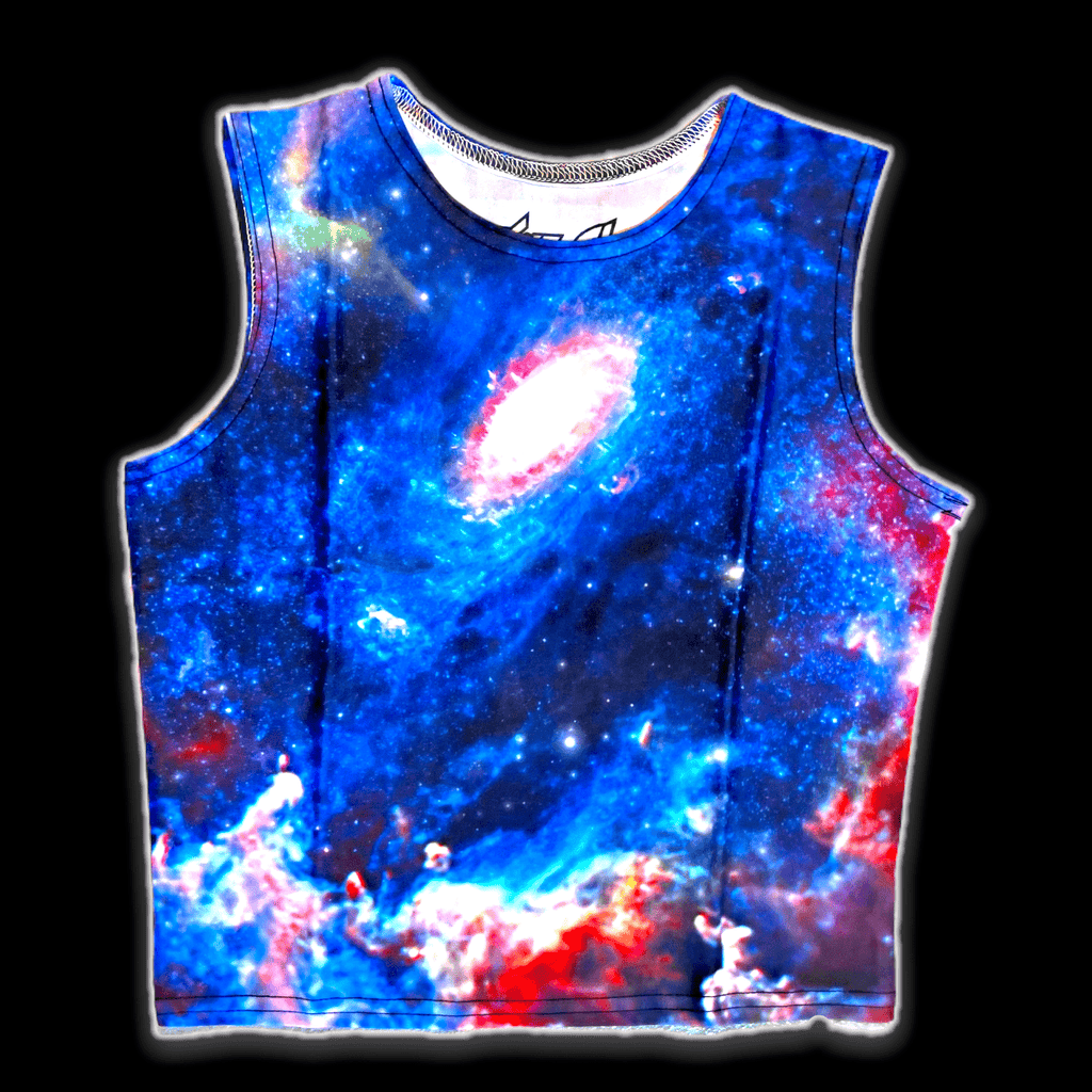 Galaxy Crop Top