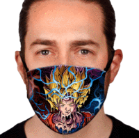 Goku Face Mask